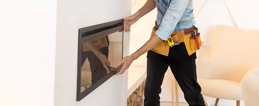 Metal Fireplace Installation in Oceanside, New York