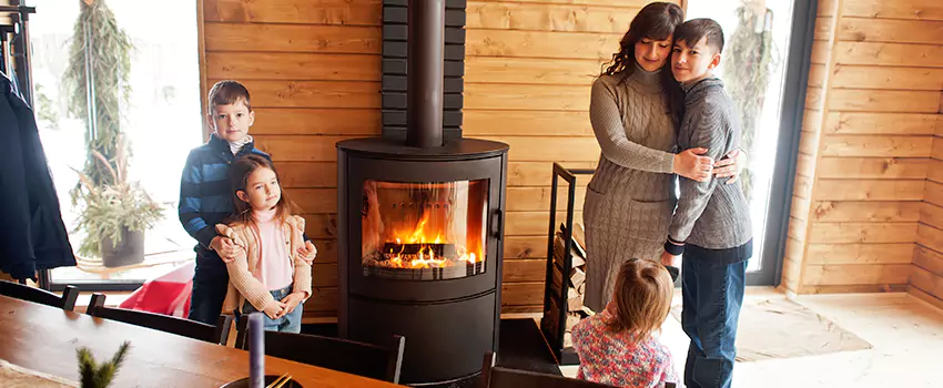 Morso Cast Iron Fireplace Insert Installation in Oceanside, New York