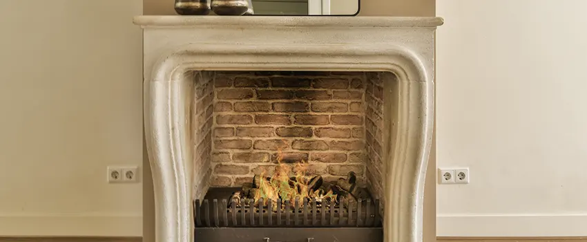 Vintage-style Fireplace Redesign in Oceanside, New York