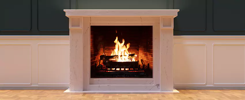 Open Flame Wood-Burning Fireplace Installation Services in Oceanside, New York