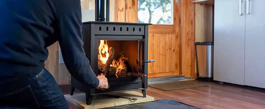 Open Hearth Wood Fireplace Installation in Oceanside, NY