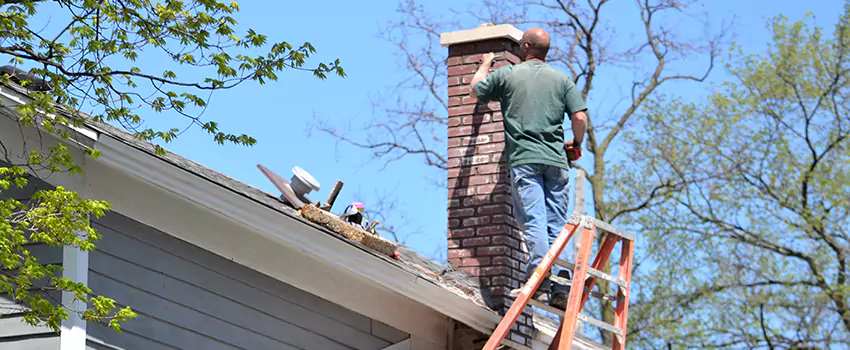 Vinyl and PVC Chimney Flashing Installation in Oceanside, NY