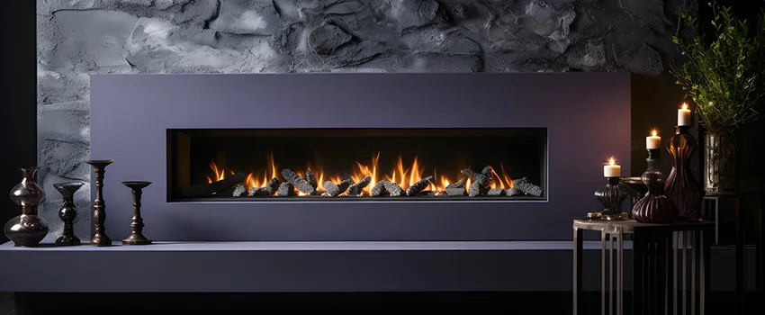 Ember Bed for Ventless Gas Fireplace in Oceanside, NY